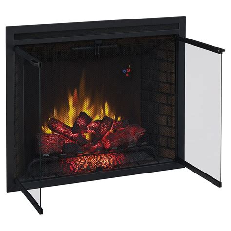 builders box electric fireplace insert|standard size electric fireplace insert.